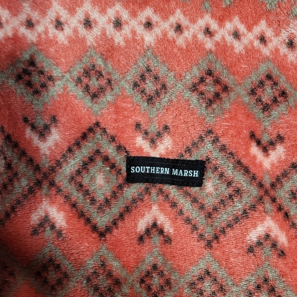 SOUTHERN MARSH - Pisgah Aztec Pullover Pisgah Washed Red - Picture 3 of 8